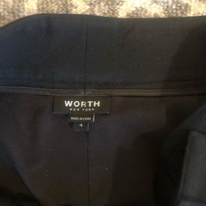 WORTH wide leg black pants